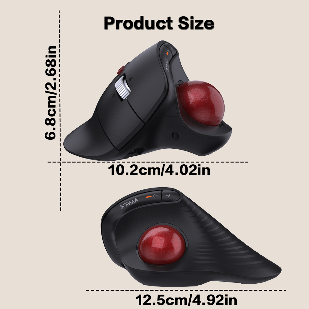JOMAA souris Trackball sans fi - Ergonomic Mouse Trackball Thumb avis et prix