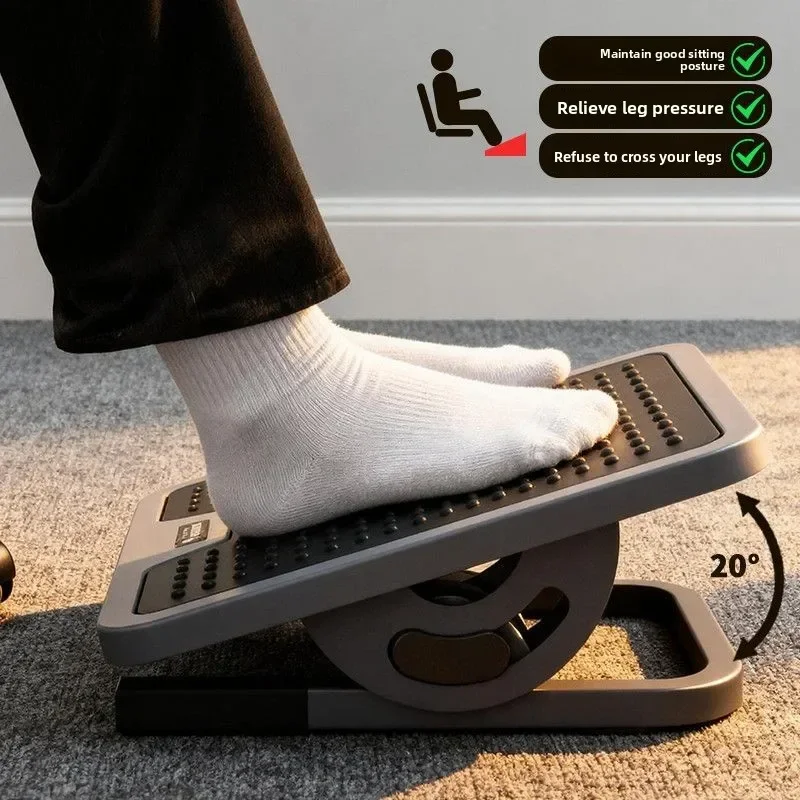 Repose-pieds robuste en acier  - Ergonomic Footrest Adjustable avis et prix