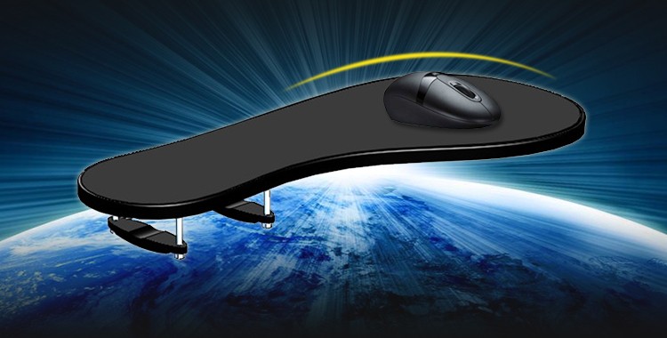 Support universel DL-K20 pour  - Ergonomic Mouse Pad With Wrist Support avis et prix